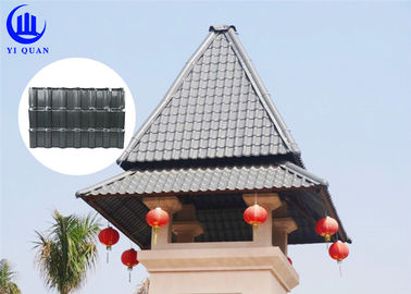 Chinese Style Fireproof Sheet Double Roman Plastic Synthetic Resin Roof Sheet Tiles