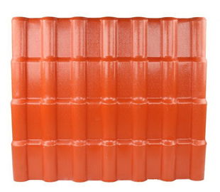 Anti - corrosive Anti - Uv Synthetic Resin Roof Tile / Pvc Roofing Sheets