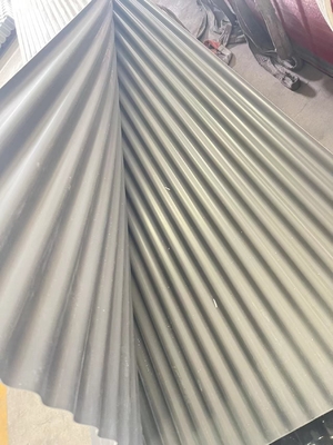 1.0mm Plastic Corrugated Roof Tile Impact Resistance PVC Roofing Sheet