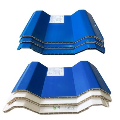 UPVC Trapezoidal Roofing Sheet 2.5mm Thickness 1000mm Width