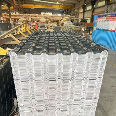 ASA PVC Resin Roof Tile 1050mm Width 2.5mm Thickness Waterproof