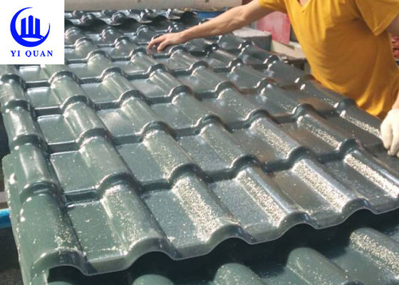 ASA Resin Roof Tile 1050mm Width 2.5mm Thickness Windproof