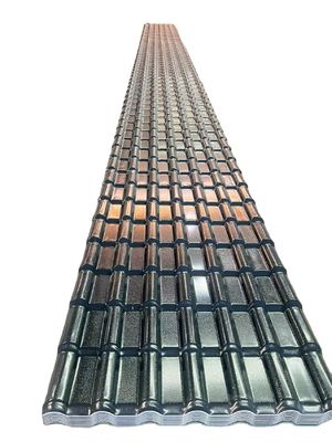 ASA Synthetic Resin Roof Tile 1050mm Width Impact Resistant