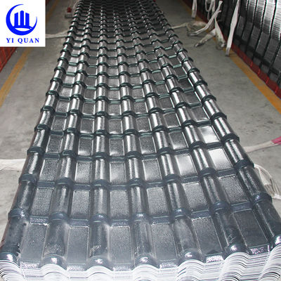 ASA Synthetic Resin Roof Tile 2.5mm Thickness B1 Fireproof