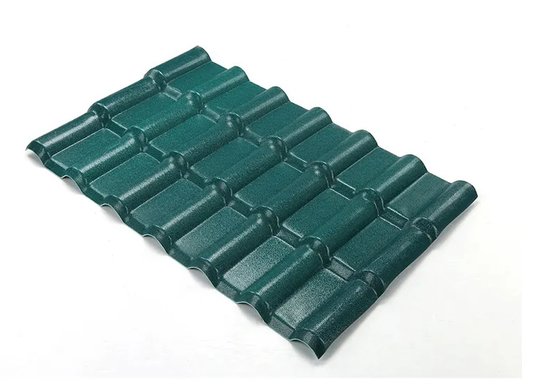 La onda de bambú española de ASA Synthetic Resin Roof Tile para el chalet vierte Warehouse