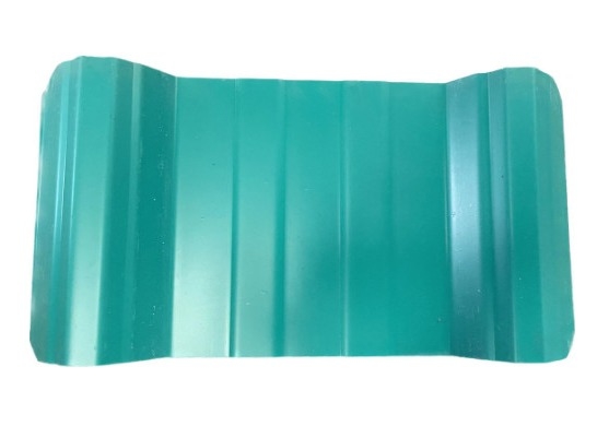 El tejado de duración del PVC del color del impermeable teja 0.8m m para la construcción del jardín del chalet