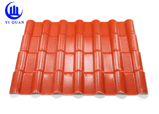 Colores multi impermeables ASA Synthetic Resin Roof Tile para el término de autobuses de Warehouse
