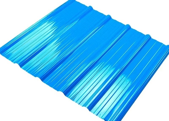 Tejas de tejado plásticas recicladas resistentes a los choques del PVC para el chalet del invernadero