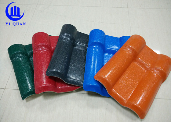 Hoja resistente a los choques del tejado de la resina sintética del PVC del ASA para el mercado Warehouse de la granja