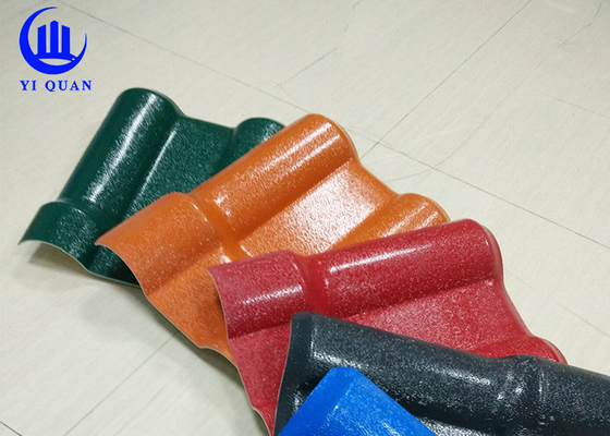 Hoja impermeable del tejado de la resistencia de ASA Resin Roof Tile Weather