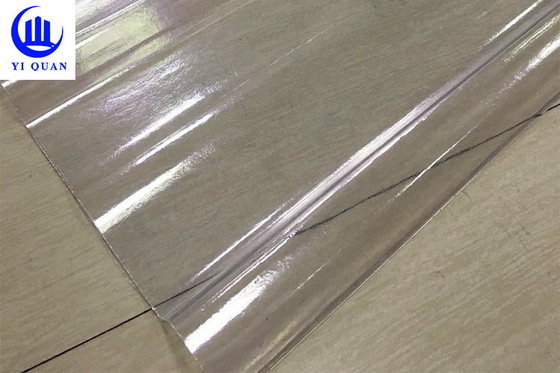 hojas que cubren transparentes de 1.0m m para las tejas de tejado plásticas de cristal de fibra del tragaluz
