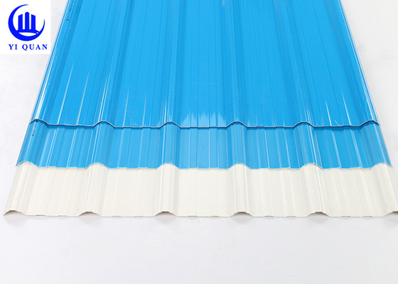 la techumbre del PVC de la protección contra los incendios de 3.0m m escalona las tejas de tejado impermeables plásticas