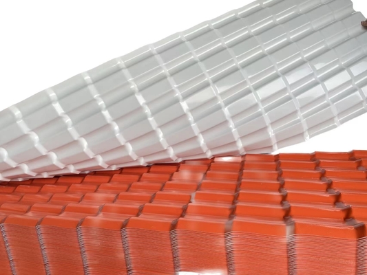 ASA Synthetic Resin Roof Tile ULTRAVIOLETA anti para el material de construcción del invernadero del chalet de la cubierta del parque