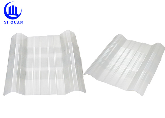 Hojas que cubren transparentes de FRP para la resistencia ULTRAVIOLETA estática anti del invernadero