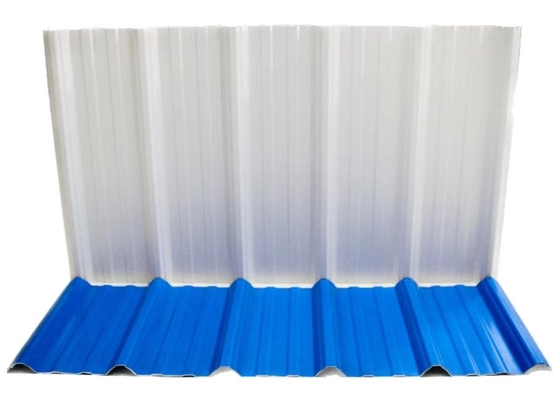 Caliente el aislamiento UPVC que cubre la hoja para la instalación rápida del techo del taller de la fábrica