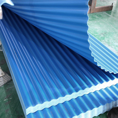 Tejas de tejado del PVC de la resistencia a las inclemencias del tiempo para la longitud de encargo del Carport