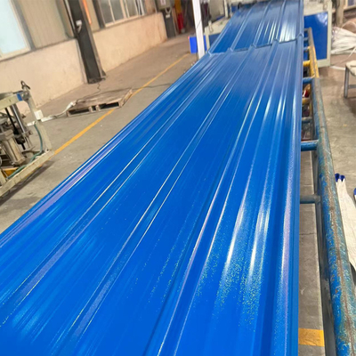 Fácil instalar las hojas ambientales del tejado del PVC de la resistencia a las inclemencias del tiempo de las tejas de tejado del PVC de 930m m