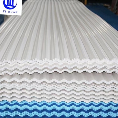 Tejas de tejado plásticas antis del PVC UPVC APVC de Corossive 3.0m m para las construcciones de viviendas