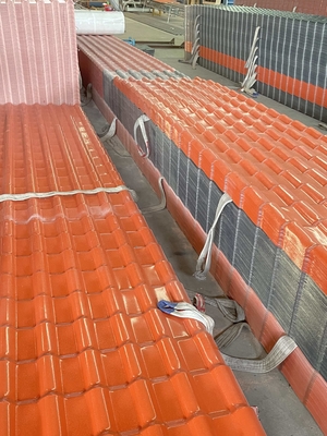 La vida útil larga ASA Synthetic Resin Roof Tile colorea resistencia de fuego de duración