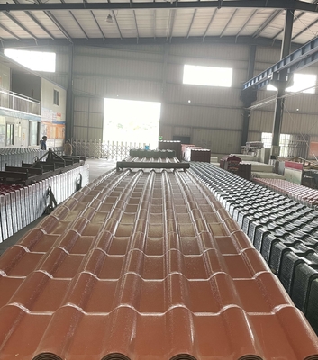 hoja española del tejado del aislamiento térmico de la teja de tejado de la resina sintética del grueso de 2.5m m
