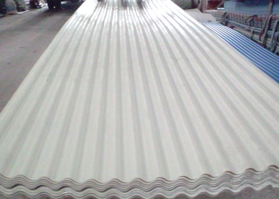 Buena teja de techumbre del PVC de la resistencia de impacto 1.0m m para la fábrica del Carport