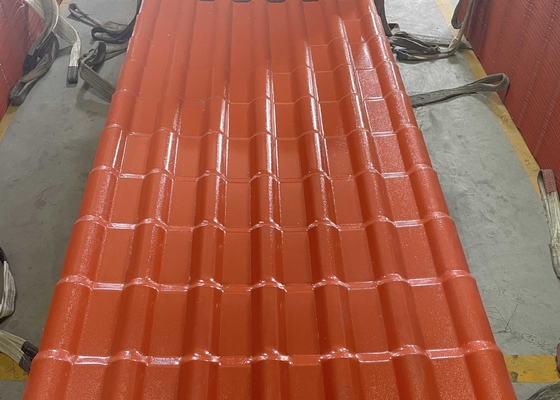 teja de tejado de la resina sintética de la echada del grueso 219m m de 2.5m m ASA Surface