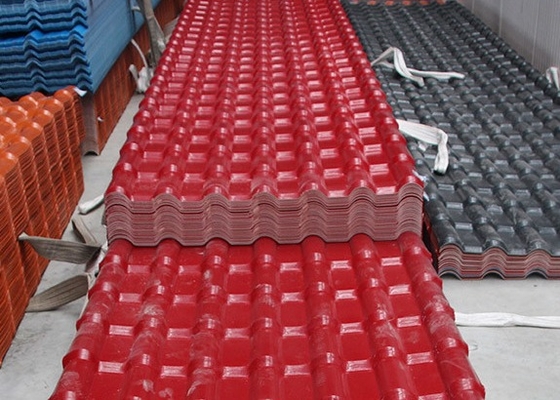 ASA Resin Roof Tile Shingle incombustible español para los edificios viejos del chalet