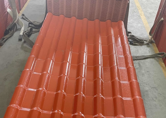 Color que dura la teja de tejado de la resina sintética ASA Synthetic Weather Resistance