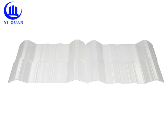 La techumbre transparente ligera ULTRAVIOLETA anti cubre la teja de tejado del tragaluz del PVC de la PC de Transulent para el balcón del pasillo