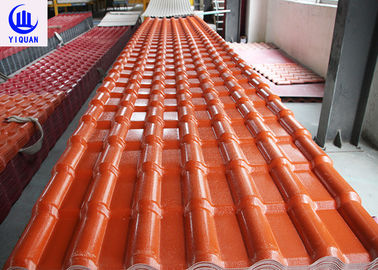 Onda Upvc Asa Synthetic Resin Roof Tile de la terracota 219m m