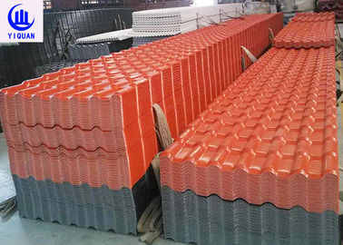 Hoja española del tejado del Pvc de la teja de tejado de Upvc de la anchura de 960m m para residencial