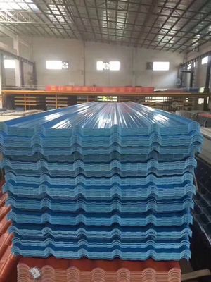 Aislamiento de calor 1m m plástico trapezoidal de la hoja del tejado