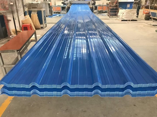 hoja anti de Upvc Rusty Heat Resistant Nonflammable Roof de las tejas de tejado del PVC del grueso de 3m m