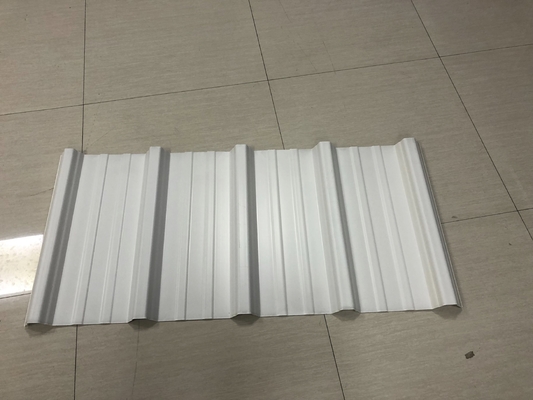 El tejado acanalado del Pvc teja teja de techumbre trapezoidal de la onda de Upvc 1070m m la alta