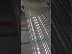 Lámina de techo transparente de fibra de vidrio